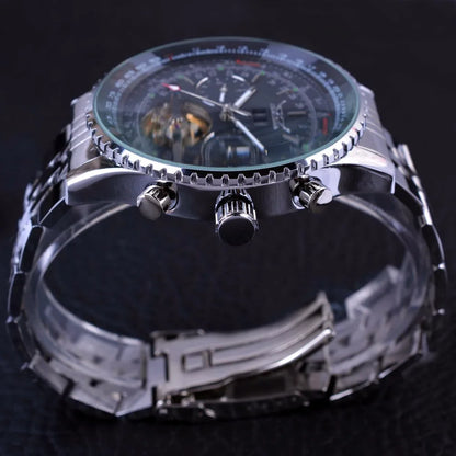 Yaguzi® Aviation Tourbillon Automatic Watch