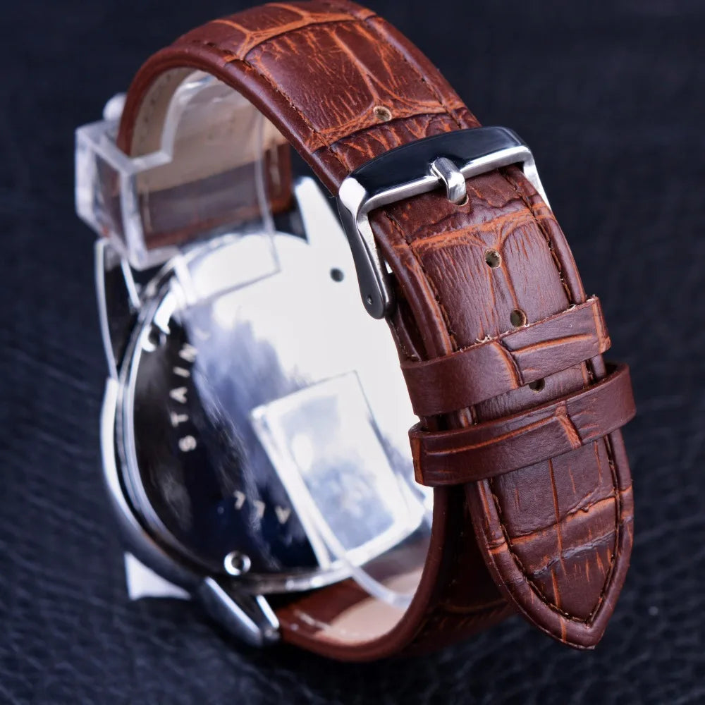 Yaguzi® Geometric Automatic Triangle Watch