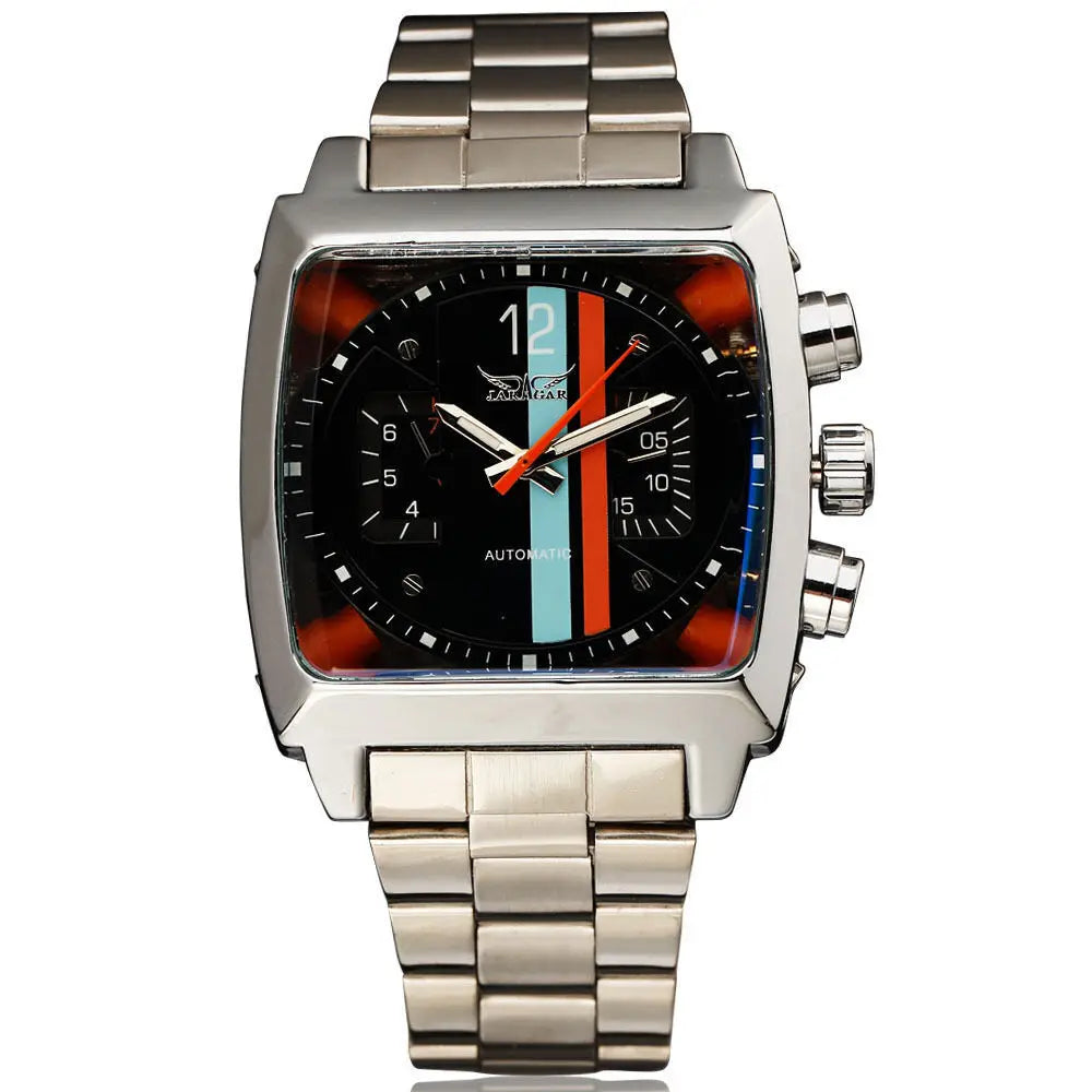 Yaguzi® 569 Retro Square Automatic Watch