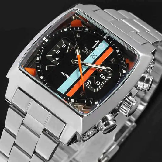 Yaguzi® 569 Retro Square Automatic Watch