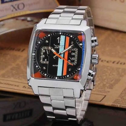Yaguzi® 569 Retro Square Automatic Watch